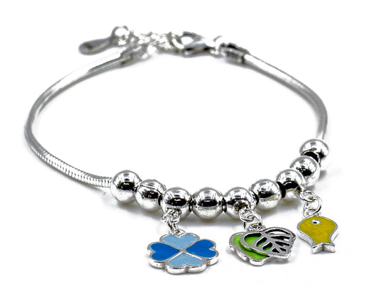 Lumie Bracelet: Delicate Mini Clover Design