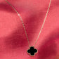 Four Leaf Clover Necklace for Beauty Bloggers