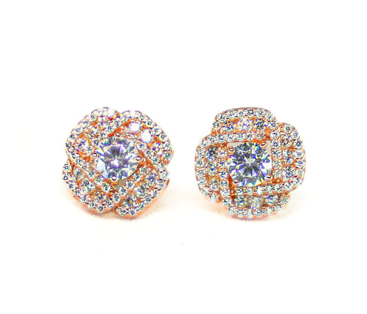 Lumie Earrings: Delicate Crystal Style Design