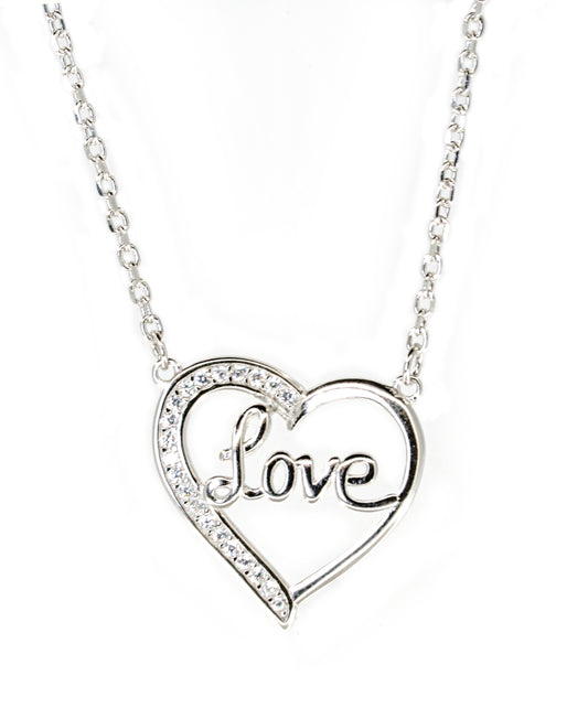 Romantic Love Heart Necklace by Lumie