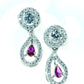 Elegant Ruby Gemstone Earring by Lumie