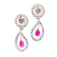 Lumie Natural Ruby Gemstone Earring