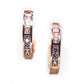 Charming Rose Gold Huggie Earrings from Lumie Collection